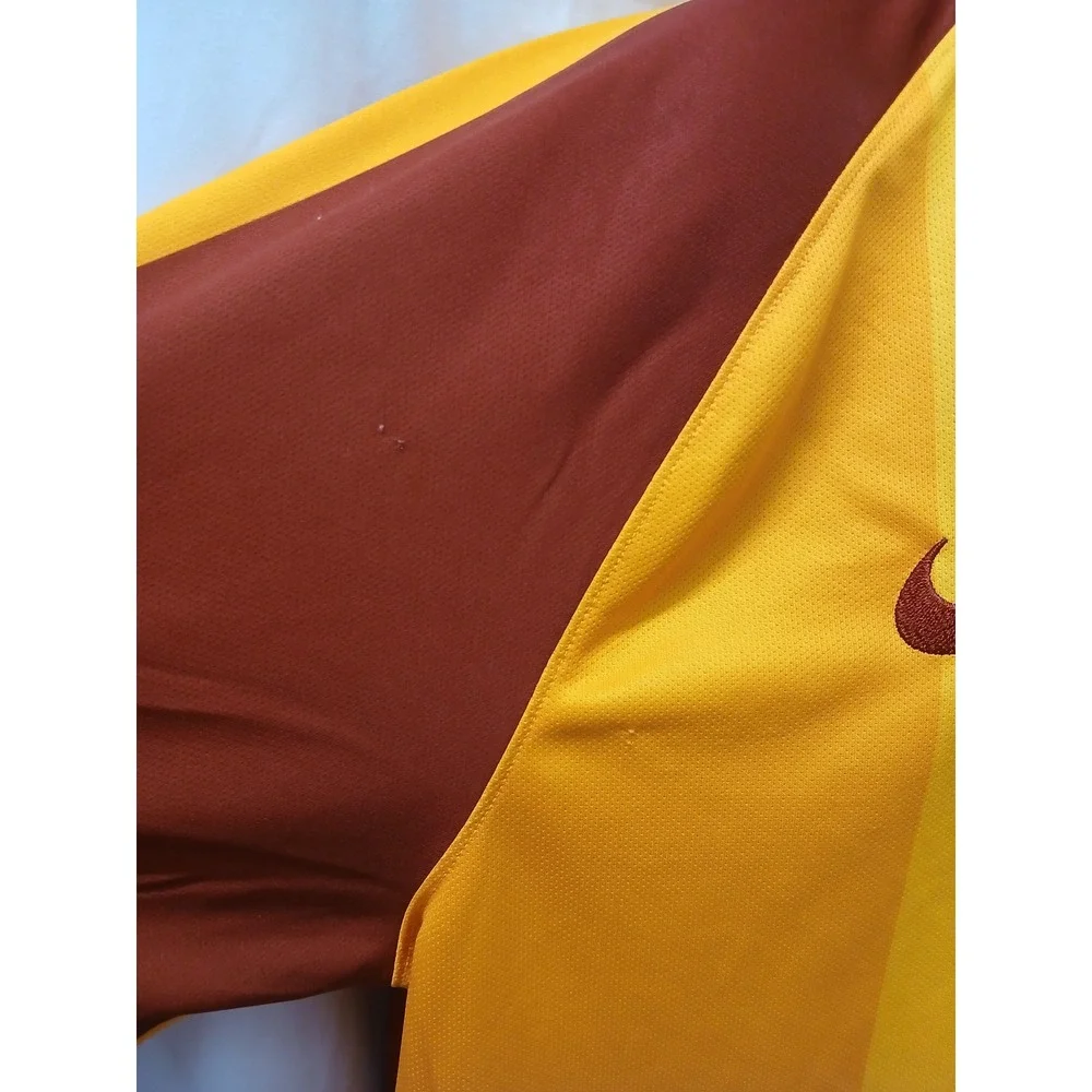 Nike Galatasaray 2019-20 Home Soccer Jersey XL AJ5537-628 Red Orange Striped NEW